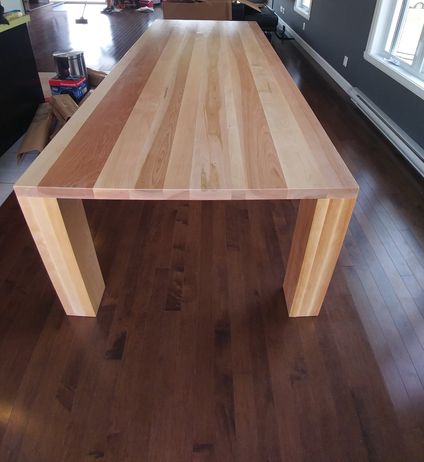 Table en merisier